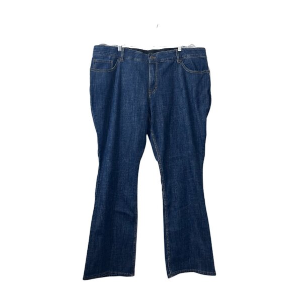 Women’s Plus Size Indigo Riders Lee Jeans – 22W Classic Fit - Picture 1 of 5